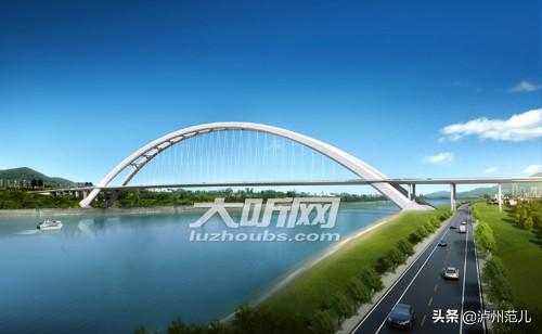 泸州长江五桥最新进展,奇遇桥梁上的温暖纽带与家的连接