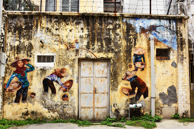 最新款壁画,小巷深处的艺术探秘之旅