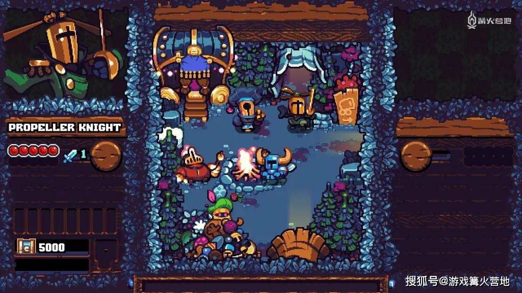 铲子骑士最新探险，自然美景中的亲密之旅