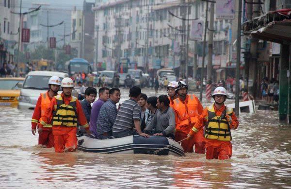 大陆最新灾情中的温暖日常观察报告
