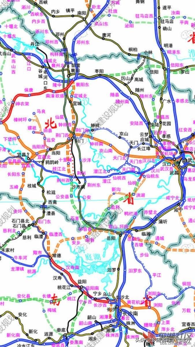 最新铁路地图