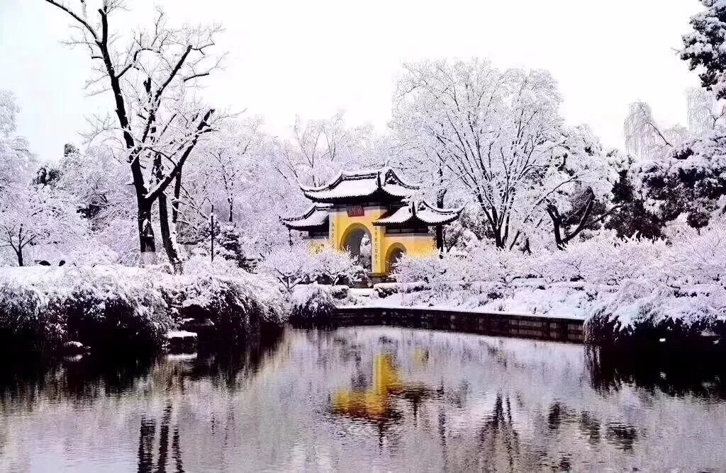 岳麓山下雪，时代印记与雪的记忆